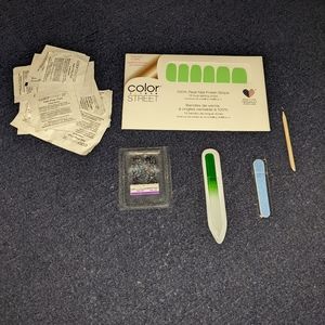 Neon Green Color Street Nail set bundle